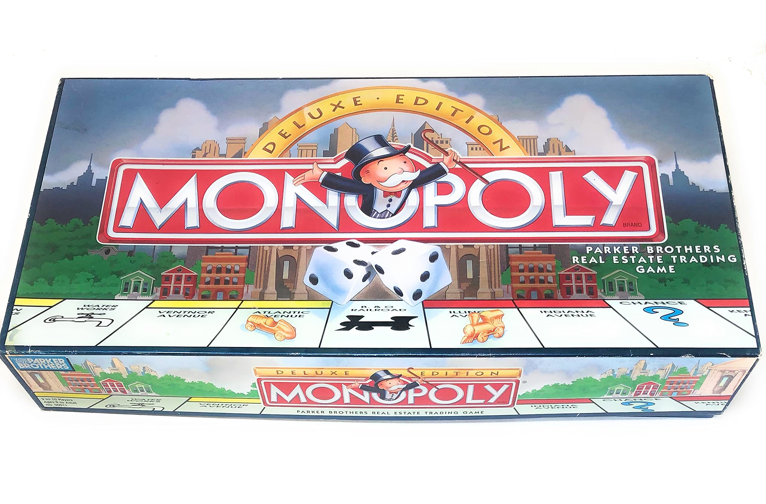 Monopoly Deluxe Edition, rare long box version from 1995 : Amazon